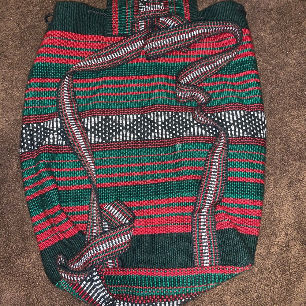 A backpack that comes straight from mexico.